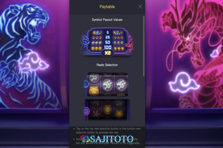 Dragon Tiger Luck Slot OVO Scatter Beruntun Hari Ini