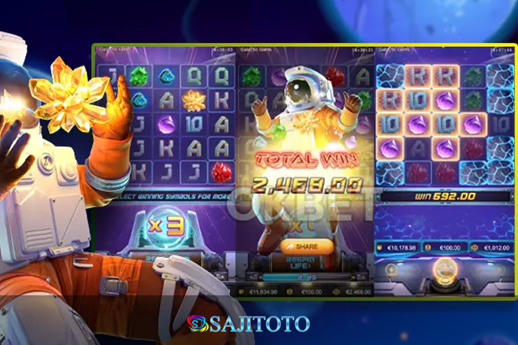 Galactic Gems Slot Dana Relaxed Play Maximum Profit